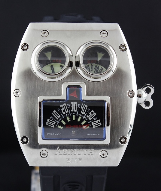 (image for) LIKE NEW AZIMUTH STAINLESS STEEL LIMITED "MR ROBOTO" WATCH